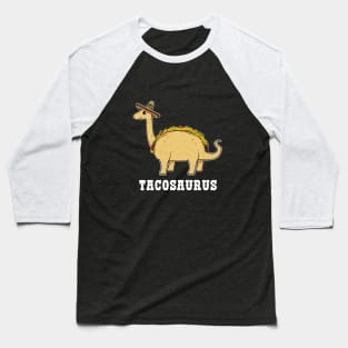 Tacosaurus Kids T Shirt-Funny Food Pun Mexico Taco Dinosaur Baseball T-Shirt